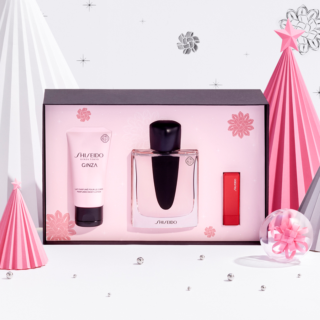 Ginza Eau De Parfum 90ml Holiday Kit,